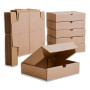 IPEA Boîtes en Carton 21 x 15 x 5 cm pour Expéditions, E-Commerce, Cadeaux - 10 PIÈCES - Made in Italy - Boîtes Carrées Plates P