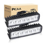 PICAA LED Phare 2PCS 6 Pouces 18W Projecteur Spot longue portée Moto Feux de Travail Lampe 12V 24V hors route pour Voiture 4x4 T