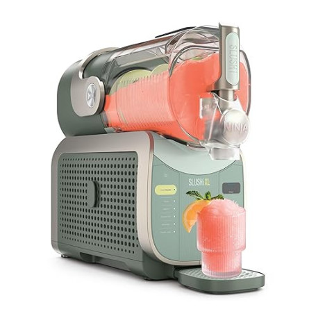 Ninja SLUSHi XL Machine à granita et boissons glacées avec technologie SlushAssist, capacité XL de 3,7 L (remplissage max. 2,84