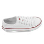 PAYMA - Baskets en Toile pour Femme, Bas Haut, Sneakers Canvas Tennis Chaussures Casuel de Sport. Platform Style. Semelle Simple