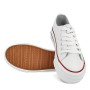 PAYMA - Baskets en Toile pour Femme, Bas Haut, Sneakers Canvas Tennis Chaussures Casuel de Sport. Platform Style. Semelle Simple