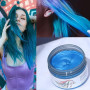Coloration Temporaire Cheveux Cire de Couleur Cheveux Lavable pour Cosplay Halloween Fêtes Cire Colorante Cheveux