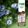 Huile de NIGELLE Bio 500 ml - Planète au Naturel - Pure, Naturelle et Pressée à froid - Alimentaire - Cheveux, Corps, Ongles