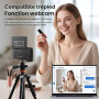 Appareil Photo Numérique 4K Digital: 64MP Appareils Numérique avec Écran Rabattable 180° - Camera pour Vlog avec Carte 32GB - po