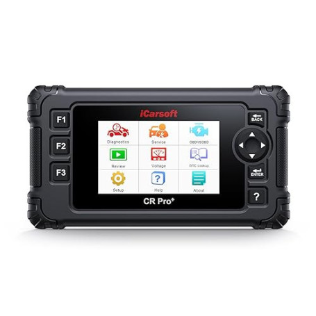 iCarsoft CR Pro+ | Outil de Diagnostic Automobile Multimarques OBD2 | Lecture et effacements Codes défauts | Reset FAP | Codage