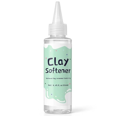 1DFAUL 120 ml Adoucissant pour pâte polymère, restaure la flexibilité de la pâte, augmente sa ductilité et son adhérence, pour l
