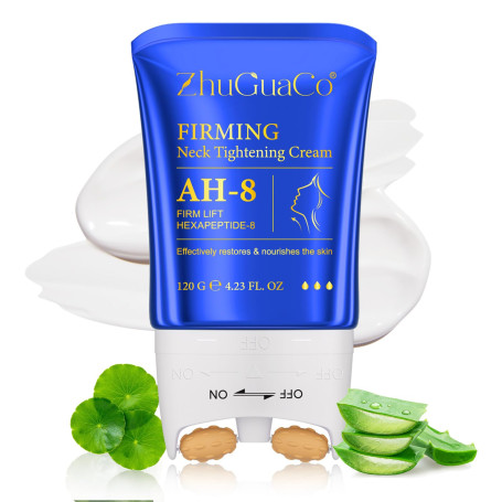 AH-8 Crème raffermissante pour le cou, Anti Double Menton, Ah-8 soins pour le cou et le décolleté creme, Huile corporelle liftan