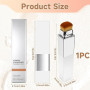 Fond de Teint Color Changing Stick Blanc avec Brosse Pinceau 2 en 1 Coréen Hydratant Léger Full Coverage Couvrance Complète Long