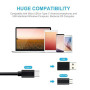 Caméra endoscopique Industrielle HD 6 LED - Endoscope B Flexible - Type C - 3 en 1 - pour Ordinateur Portable - Étanche - Noir -