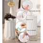 Octonyluck 3 Pièces Moule Vase Silicone, Resine Epoxy Moule Silicone, Moules en Silicone Vase DIY, Moules en Résine Vases, Moul