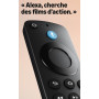 Amazon Fire TV Stick HD (nouvelle génération) : TV gratuite et en direct, télécommande vocale Alexa, alimentation via votre TV, 
