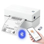 MUNBYN Imprimante Thermique, Imprimante d'étiquettes d'expédition Bluetooth sans Fil 4x6 pour Colis et Petites Entreprises à Dom