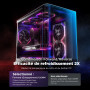 AsiaHorse Nyota Ventilateur PC 120MM ARGB [Lot de 3] [HDB] Ventilateur RGB 2000 RPM/61.5 CFM/2,16 MMH2O 5V 3PIN ARGB et ventilat