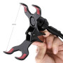 LONZOTH Support Telephone Lit, Support Téléphone avec Col de Cygne Flexible Long Bras Rotation 360° Réglable pour iPhone 13/ 13P