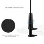 LONZOTH Support Telephone Lit, Support Téléphone avec Col de Cygne Flexible Long Bras Rotation 360° Réglable pour iPhone 13/ 13P