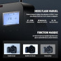 NEEWER Q4 400Ws 2,4G TTL Flash,Compatible avec Godox,1/8000 HSS Tout en Lumière Stroboscopique Photographie Monolight avec Lampe