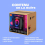JBL Partybox Encore 2, Enceinte Bluetooth sans fil avec micro sans fil, 15 h d’autonomie, résistante aux éclaboussures IPX4, Son