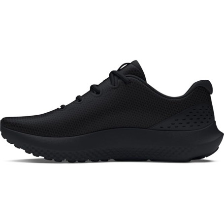 Under Armour UA Charged Surge 4 Chaussures de sport pour hommes, baskets légères et respirantes, couleur noir/gris anthracite/bl