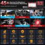 LAUNCH X431 Pro Elite Valise Diagnostic Auto Multimarque Diagnostic-Voiture,Codage Ligne ECU&Bidirectionnel,Diagnostic Complet S