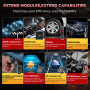 LAUNCH X431 Pro Elite Valise Diagnostic Auto Multimarque Diagnostic-Voiture,Codage Ligne ECU&Bidirectionnel,Diagnostic Complet S