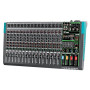 Depusheng PA16 Table de mixage professionnelle 16 canaux Contrôleur DJ avec 256 effets DSP Entrée Bluetooth Lecteur USB Alimenta