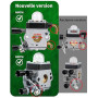 LUNEKUCK Carburateur pour STIHL FS38 FS45 FS55 HS45 KM55 Pieces Détachées Debroussailleuse pour Stihl Carbu avec Bougie Joint Fi