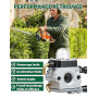 LUNEKUCK Carburateur pour STIHL FS38 FS45 FS55 HS45 KM55 Pieces Détachées Debroussailleuse pour Stihl Carbu avec Bougie Joint Fi