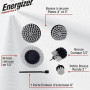 Energizer - Set Brosse Nettoyage Perceuse 6PCS Brosse Perceuse Voiture, Nettoyage, Jantes, Carrelage Tapis, Baignoire, Cuisine,