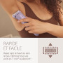 Philips Lady Shaver série 8000 – rasoir sans fil, sur peau sèche ou mouillée, système de rasage à 3 lames, tête flexible, éclair