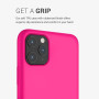 kwmobile Housse Compatible avec Apple iPhone 11 Pro Max Coque - Housse de téléphone Protection Souple en TPU Silicone - Rose Flu