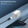 Chargeur USB 2Pack, Prise USB Multiple 3 Ports Adaptateur Charge Rapide Universel Prises pour lPhone 14/13/12/11 Pro Max Mini SE
