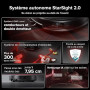roborock Saros 20 Set Robot Aspirateur Laveur 36000Pa, Châssis AdaptiLift 3.0, Système Autonome StarSight 2.0, Double Anti-enche