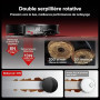 roborock Saros 20 Set Robot Aspirateur Laveur 36000Pa, Châssis AdaptiLift 3.0, Système Autonome StarSight 2.0, Double Anti-enche