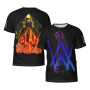 Alan DJ T-Shirt Music Shirt Homme à Manches Courtes – Tee-Shirt Graphique Musique Électro – Haut Décontracté pour Fans de Street