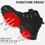 AOOSU Chaussures de Sécurité Homme, Chaussures de Travail Embout Acier Montante, Bottes de Sécurité Antidérapant Respirant, Bask