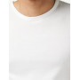 Eminence - Lot de 4 T-Shirts Col Rond pour Homme - Côte Fine 100% Coton Peigné - sans Couture Côté - Tissu Français - Fait en Eu