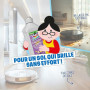 Paulette - Nettoyant Sol Spécial Robot Laveur - Parfums Citron - Certifié Ecocert - Fabriqué en France - 500 mL