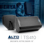 ALTO TS410 Enceinte Active Bluetooth 10" de 2000W avec Mixeur 3 Canaux, Connexion sans Fil, DSP et Appli