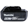 Batterie pour outil sans fil 18V Li-Ion LXT 5,0 Ah avec indicateur de charge - MAKITA BL1850B