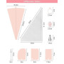 Nifogo Poche a Douille Patisserie 40 Pcs, Douille Patisserie, Kit Patisserie, Accessoire Patisserie, Ustensiles à Pâtisserie