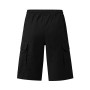 Cargo Shorts Homme Sport Bermudas Élastique Militaire Pantacourt Été Léger Court Randonnée Chantier Travail Cordon Serrage Taill