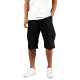 Cargo Shorts Homme Sport Bermudas Élastique Militaire Pantacourt Été Léger Court Randonnée Chantier Travail Cordon Serrage Taill
