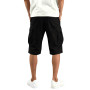 Cargo Shorts Homme Sport Bermudas Élastique Militaire Pantacourt Été Léger Court Randonnée Chantier Travail Cordon Serrage Taill