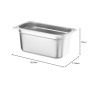 HENDI Bac Gastronorm GN 1/3, Budget Line, résistance thermique -40 °C à 250 °C, compatible four et bain-marie, 5,7L, 325x176x(H)