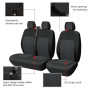 TOYOUN Housses de Sieges Universelles, Housse Couverture Couvre Sieges pour Camion Camionnette Van Bus pour conducteur et Passag