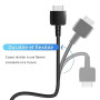 Mcbazel Lot 2 Câbles de Données Chargeur PS Vita Remplacement Câble de Chargeur USB compatible avec Sony Playstation Vita, PSVit