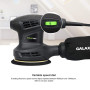 GALAX PRO Ponceuse excentrique filaire 280W, 6 Vitesses, 13000RPM, avec dépoussiéreur et 15 types de papier de verre, Ponceuse o
