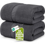 Utopia Towels - Luxueux Drap de Bain géant 2 pièces, 100% Coton filé à Anneaux, très Absorbant et à séchage Rapide, Serviette de