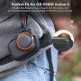 AMAZEAR Étui de Transport pour Accessoires DJI Osmo Action 6(Modèle Cage), Action6 Portable et Compact, étui de Voyage en Cuir R
