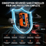 JDMCAR Booster Batterie Voiture 10000A - 14.8V Démarreur Batterie Voiture (jusqu'à10,0L Gaz/9,0L Diesel), Jump Starter avec LED,